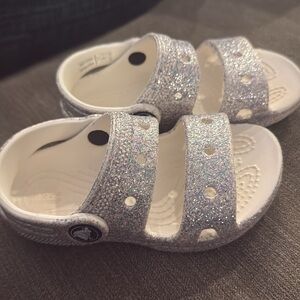 Limited edition Mystic Glitter Croc Sandals
